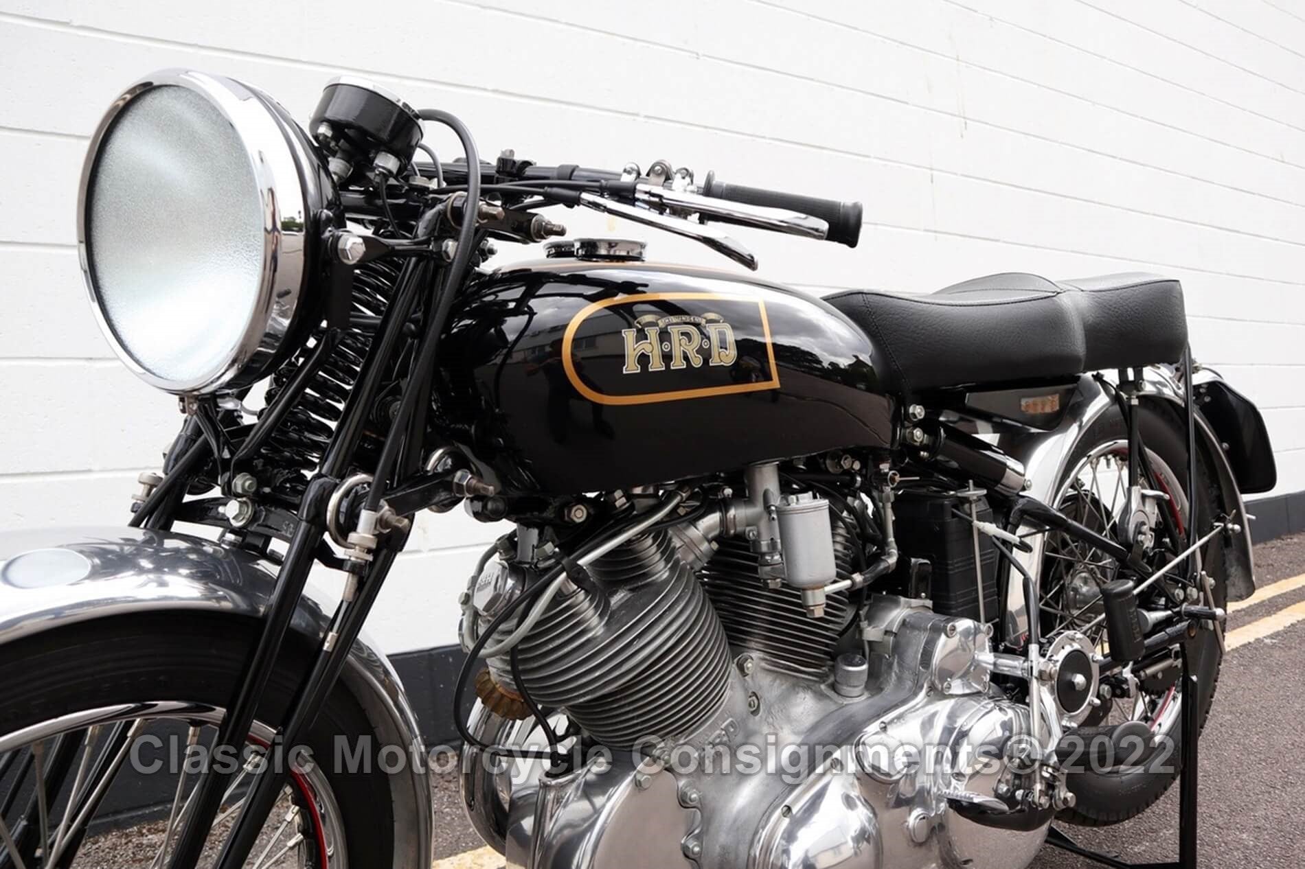 1947 Vincent-HRD Rapide — Series B 1000cc – Classic Motorcycle Consignments