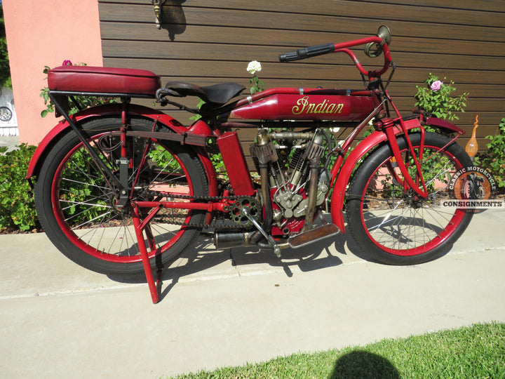 1913 INDIAN STANDARD TWIN CYLINDER, SINGLE SPEED  1000 cc 7.5 HP