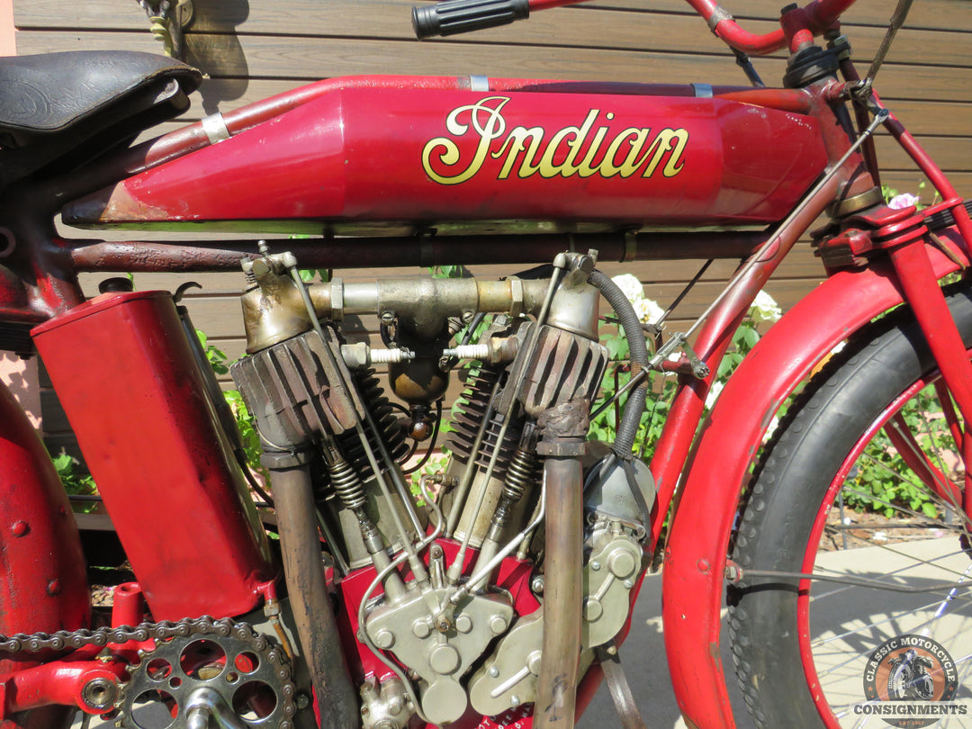 1913 INDIAN STANDARD TWIN CYLINDER, SINGLE SPEED  1000 cc 7.5 HP