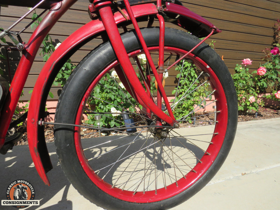 1913 INDIAN STANDARD TWIN CYLINDER, SINGLE SPEED  1000 cc 7.5 HP