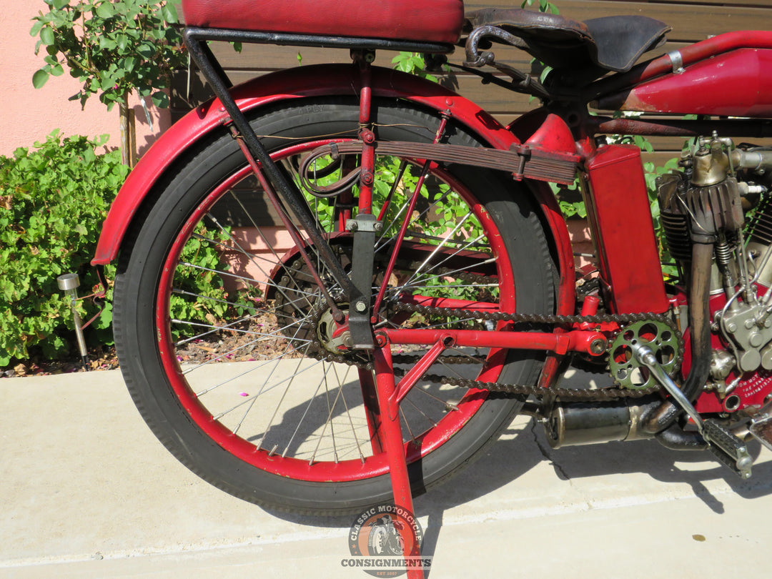 1913 INDIAN STANDARD TWIN CYLINDER, SINGLE SPEED  1000 cc 7.5 HP