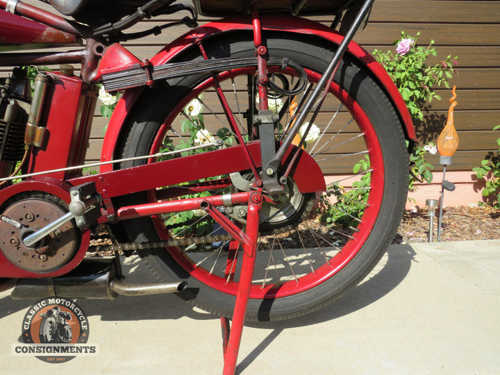 1913 INDIAN STANDARD TWIN CYLINDER, SINGLE SPEED  1000 cc 7.5 HP