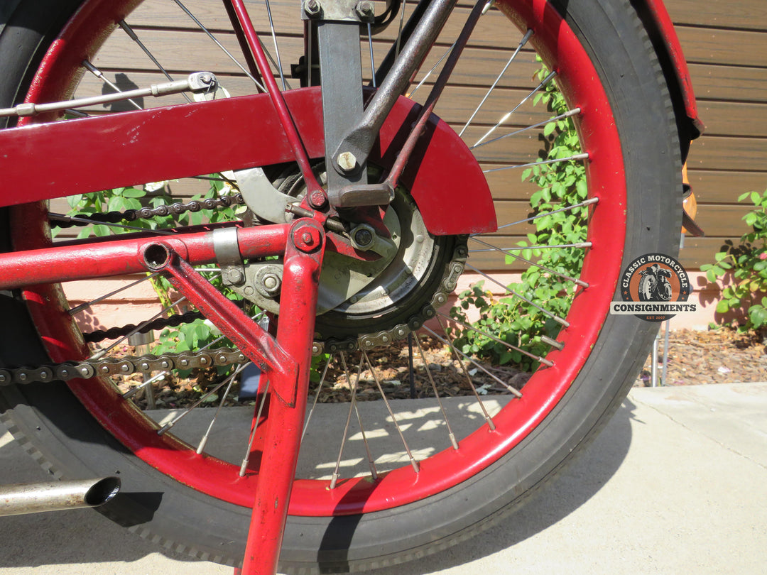 1913 INDIAN STANDARD TWIN CYLINDER, SINGLE SPEED  1000 cc 7.5 HP