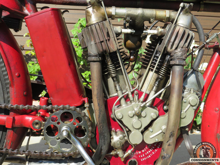 1913 INDIAN STANDARD TWIN CYLINDER, SINGLE SPEED  1000 cc 7.5 HP