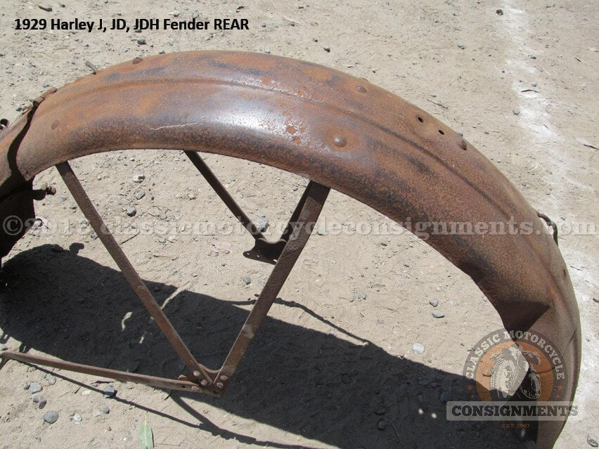 1929 Harley Davidson J JD JDH Rear Fender SOLD!!