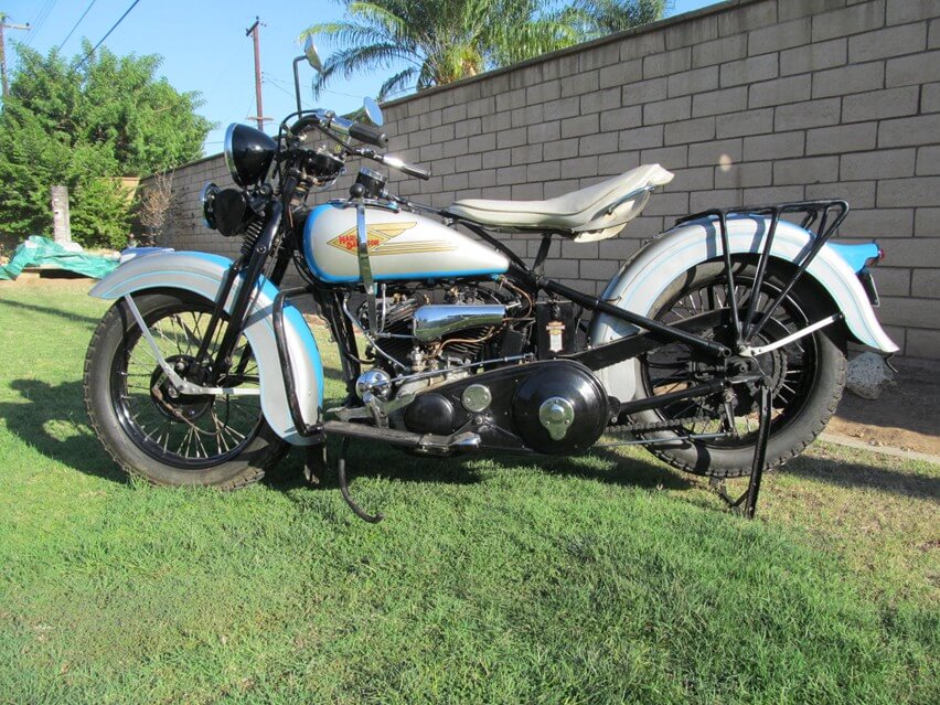 SOLD - 1934 Harley VLD — Sucher Collection - SOLD