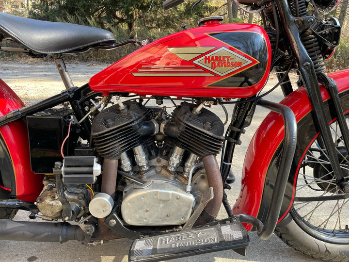 1935 Harley Davidson Model VD 74" Flathead