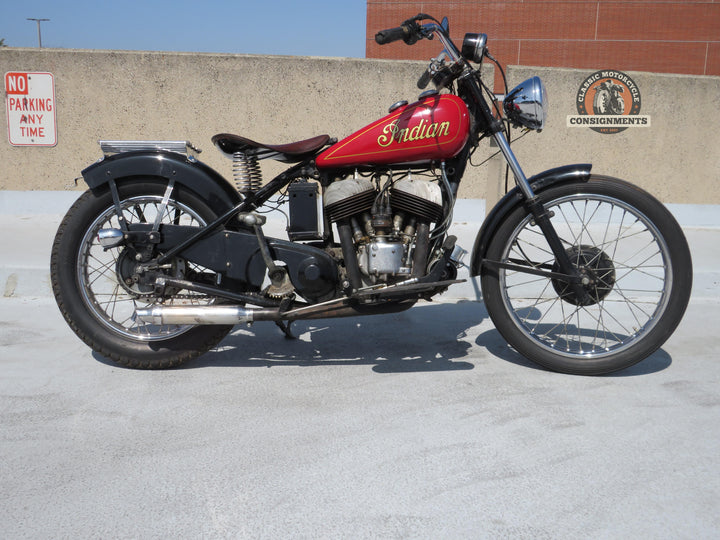 Offered on the range of $27,500 to $31,250 with a Buy Now of $35,000                    1939 INDIAN SPORT SCOUT BOBBER   45 Inch / 750 cc