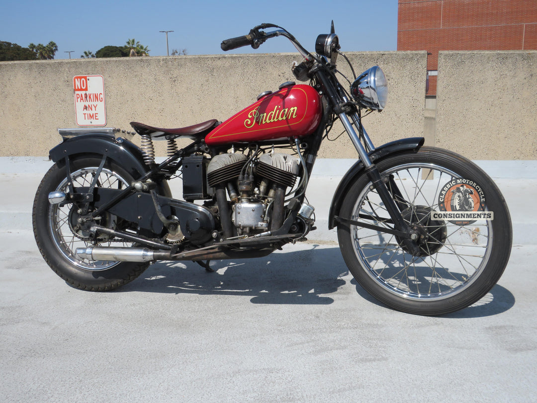 Offered on the range of $27,500 to $31,250 with a Buy Now of $35,000                    1939 INDIAN SPORT SCOUT BOBBER   45 Inch / 750 cc