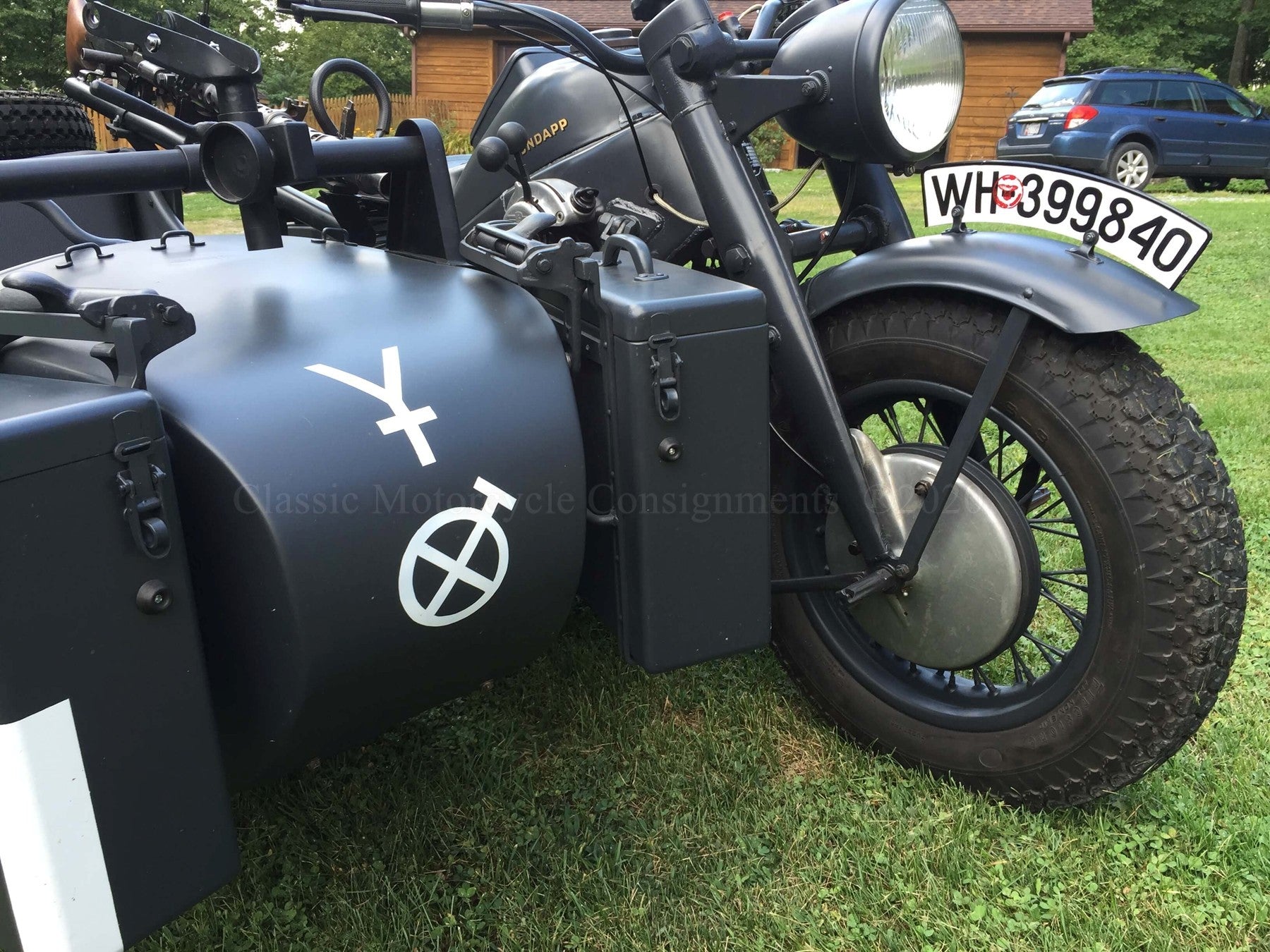 1943 Zundapp KS750 WW II Military Motorcycle SOLD!! – Classic 