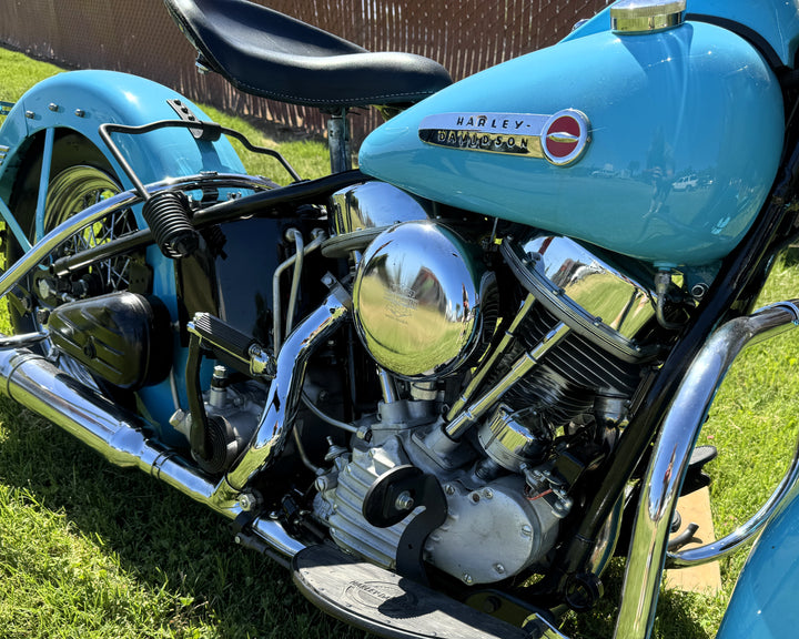 SOLD - 1949 Harley Davidson EL Panhead - Fresh Restoration - SOLD