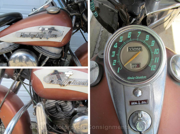 1956 Harley Davidson FL — Panhead Hydra Glide  SOLD!