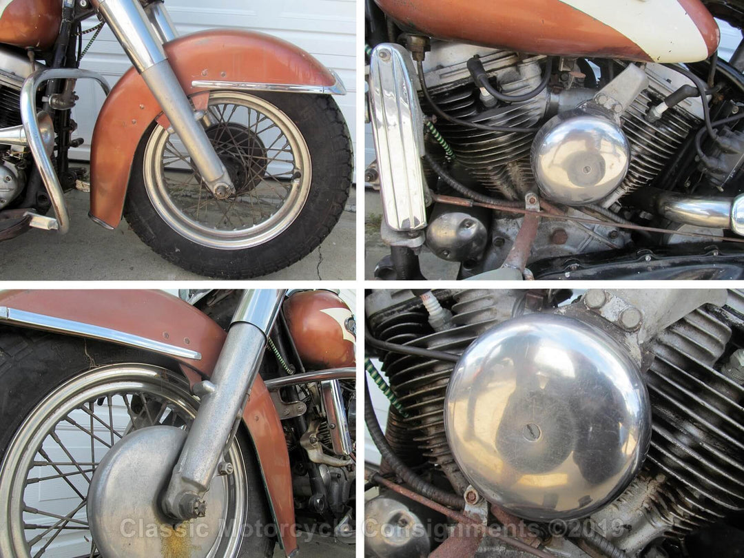 1956 Harley Davidson FL — Panhead Hydra Glide  SOLD!