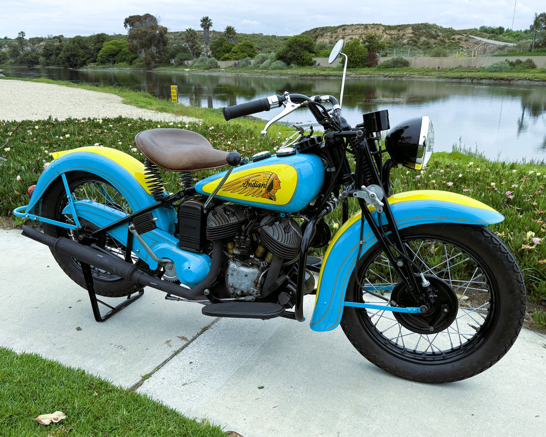 1941 Indian 741 JR Scout 500cc - Beautifully Restored