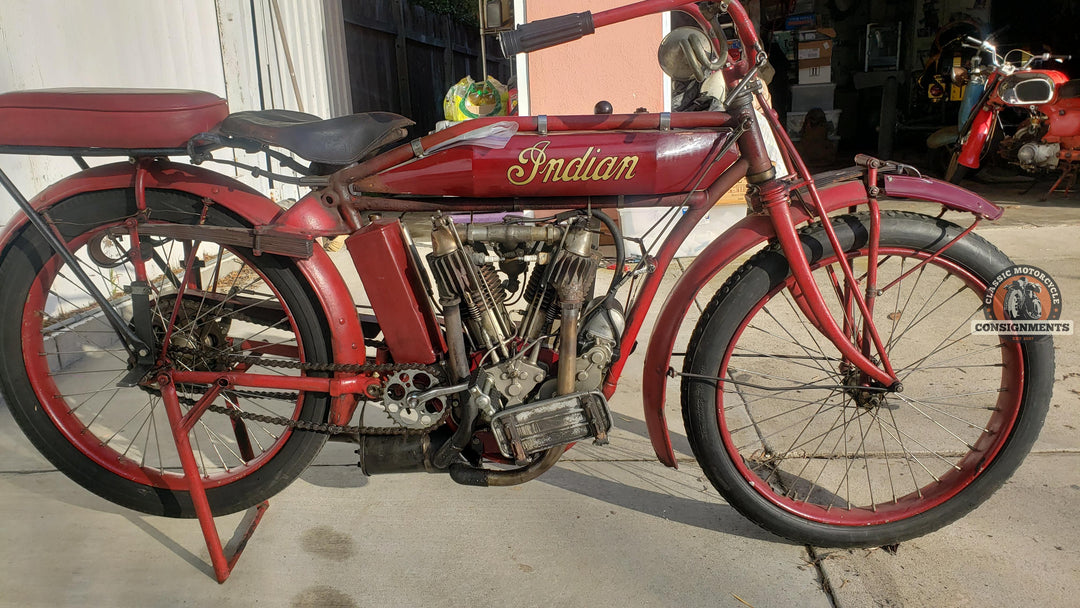 1913 INDIAN STANDARD TWIN CYLINDER, SINGLE SPEED  1000 cc 7.5 HP