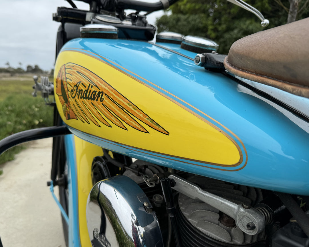 1941 Indian 741 JR Scout 500cc - Beautifully Restored