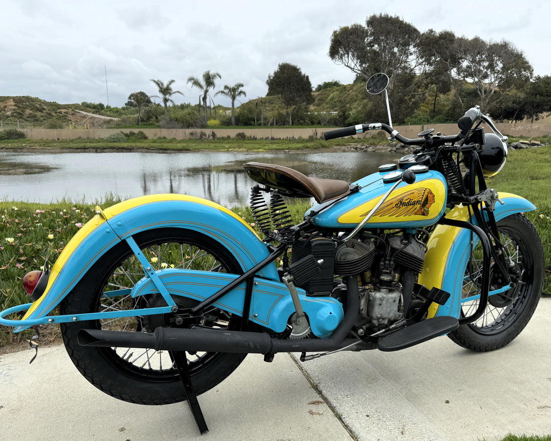 1941 Indian 741 JR Scout 500cc - Beautifully Restored