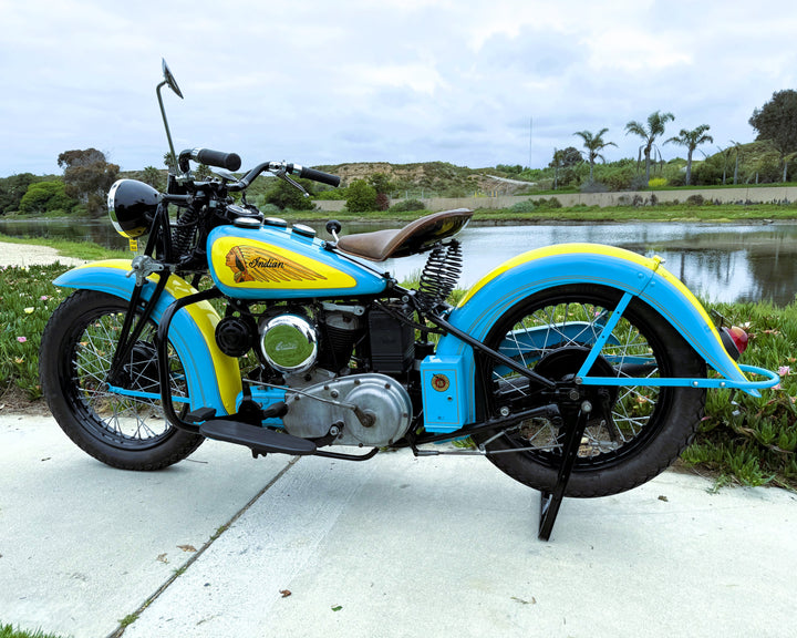 1941 Indian 741 JR Scout 500cc - Beautifully Restored