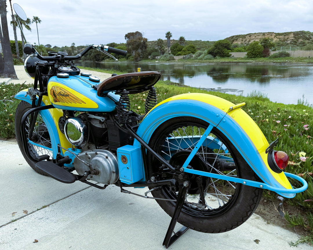 1941 Indian 741 JR Scout 500cc - Beautifully Restored