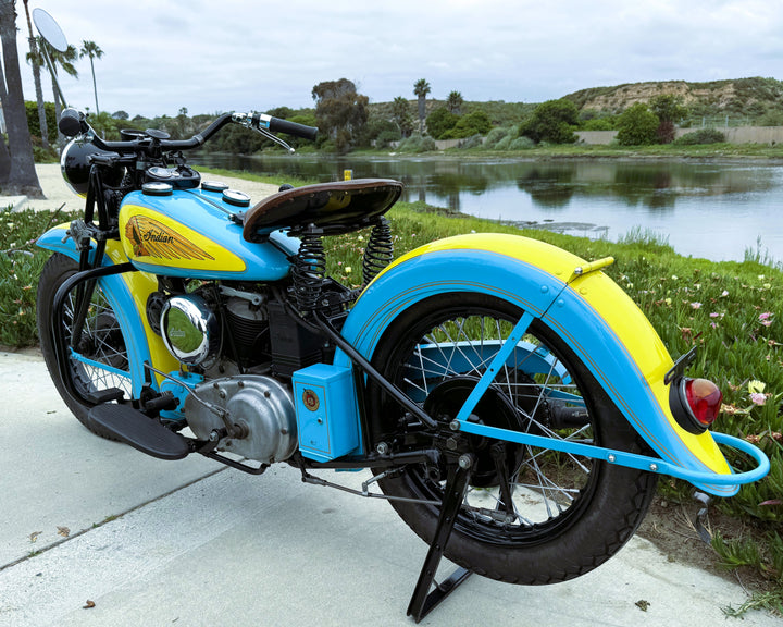 1941 Indian 741 JR Scout 500cc - Beautifully Restored