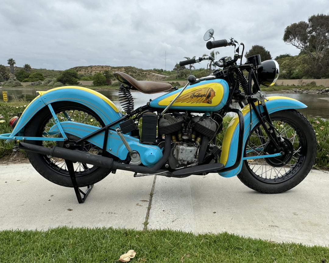 1941 Indian 741 JR Scout 500cc - Beautifully Restored