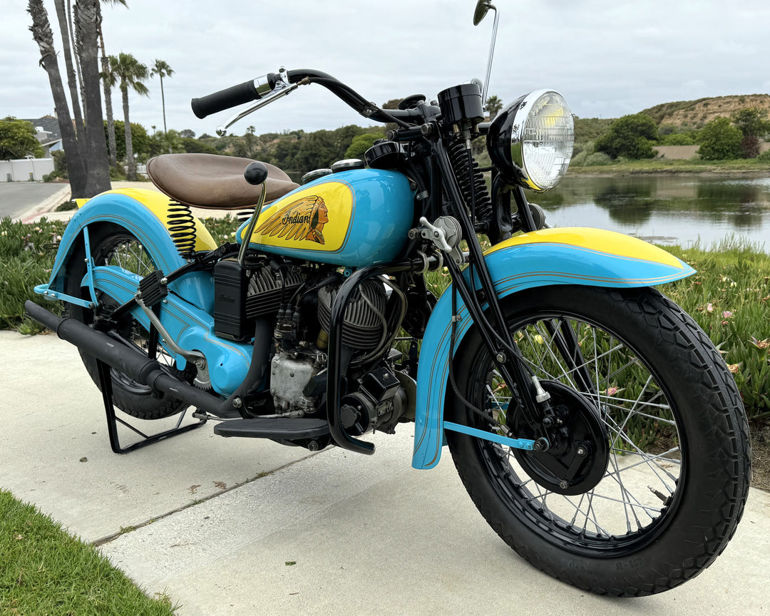 1941 Indian 741 JR Scout 500cc - Beautifully Restored