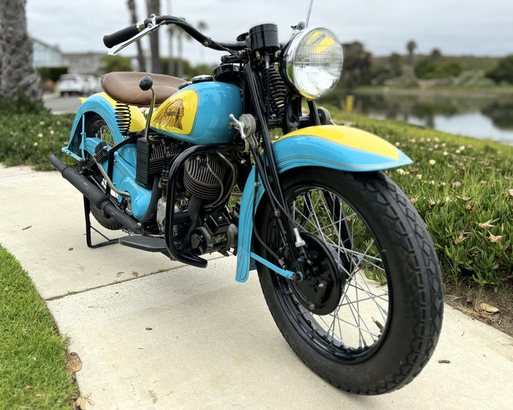 1941 Indian 741 JR Scout 500cc - Beautifully Restored