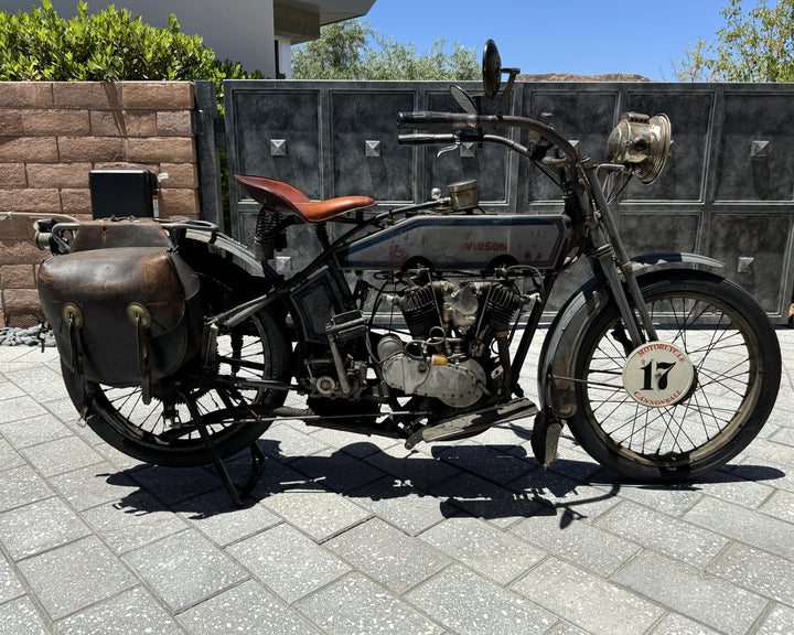 1915 Harley Davidson Model 11F - Motorcycle Cannonball