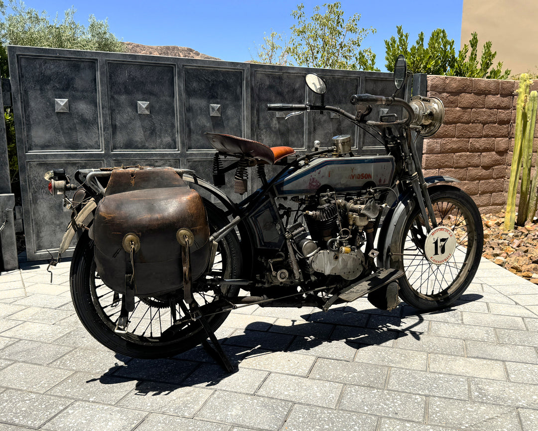 1915 Harley Davidson Model 11F - Motorcycle Cannonball