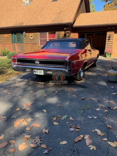 1967 CHEVY CHEVELLE    SS 396 Convertible