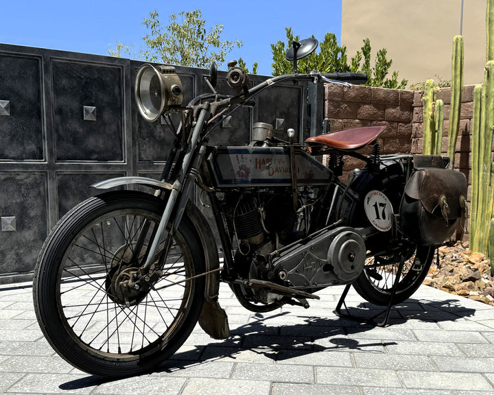 1915 Harley Davidson Model 11F - Motorcycle Cannonball