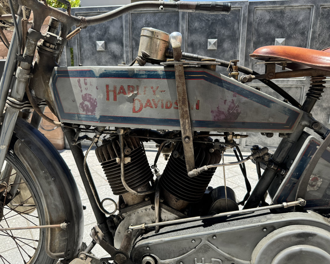 1915 Harley Davidson Model 11F - Motorcycle Cannonball