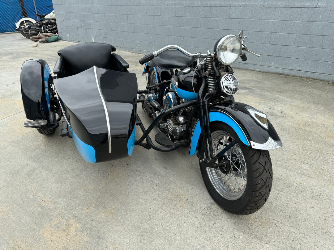 1949 Harley Davidson EL Panhead with Sidecar