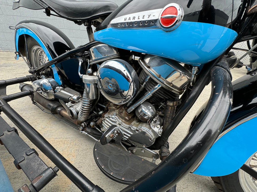 1949 Harley Davidson EL Panhead with Sidecar