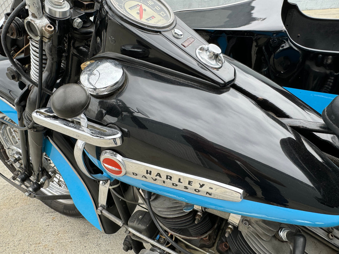 1949 Harley Davidson EL Panhead with Sidecar