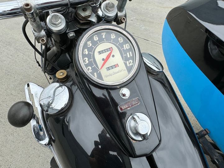 1949 Harley Davidson EL Panhead with Sidecar