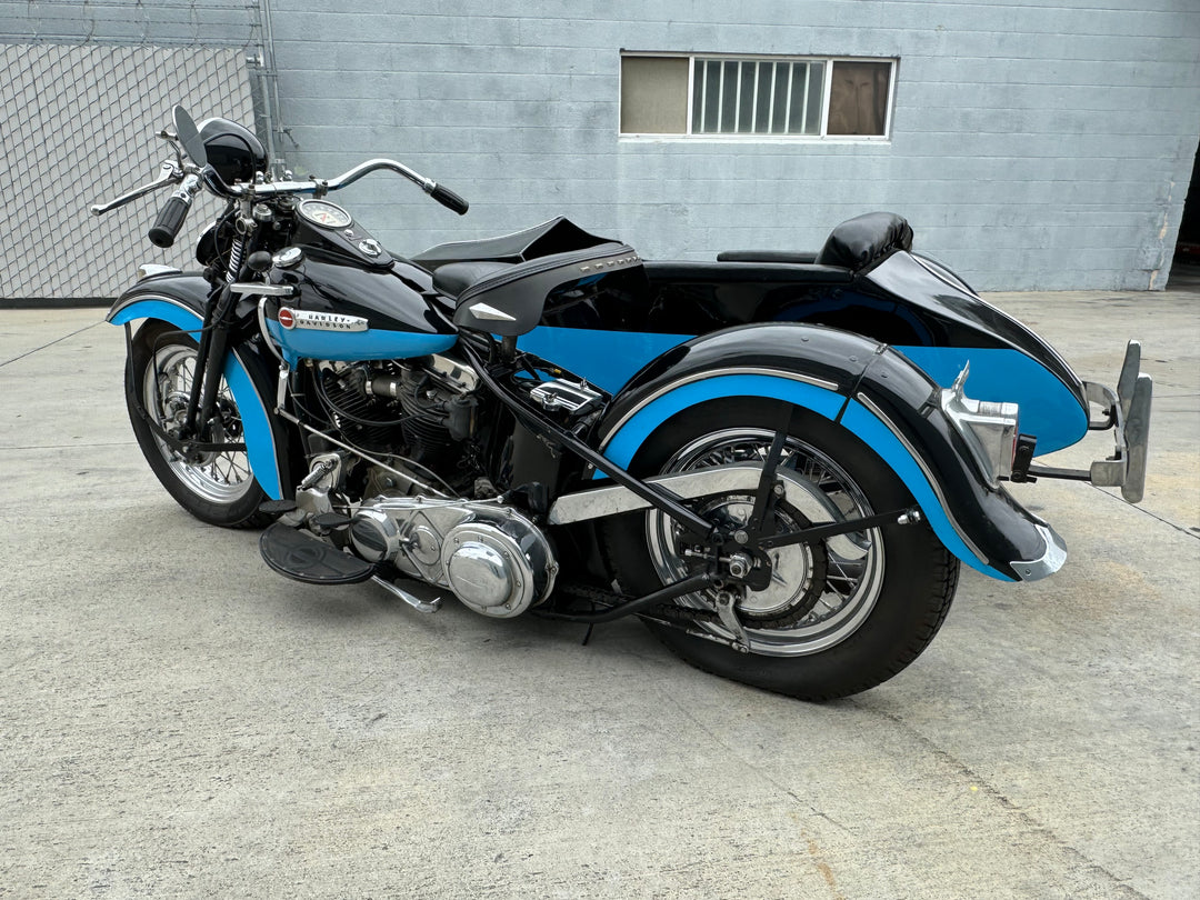 1949 Harley Davidson EL Panhead with Sidecar