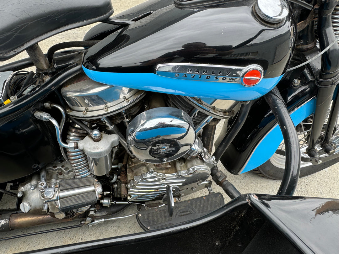 1949 Harley Davidson EL Panhead with Sidecar