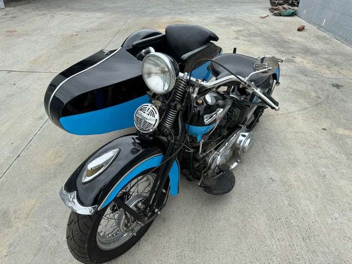 1949 Harley Davidson EL Panhead with Sidecar