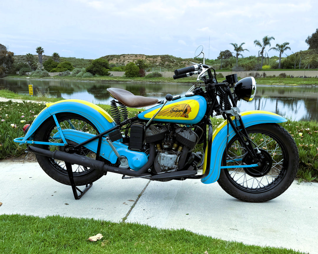 1941 Indian 741 JR Scout 500cc - Beautifully Restored