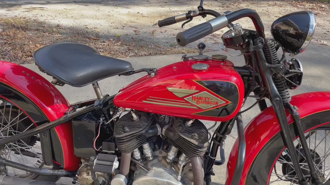 1935 Harley Davidson Model VD 74" Flathead